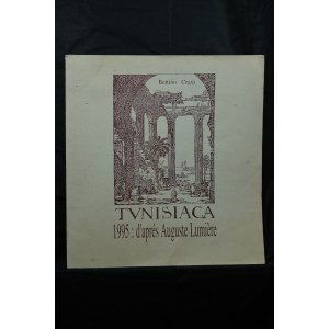 Lithographic folder Tunisiaca Bettino Craxi