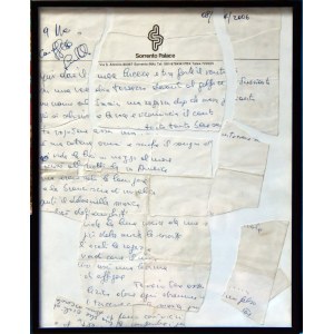 CARUSO MANOSCRITTO SORRENTO PALACE