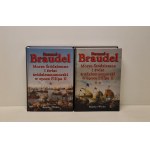 BRAUDEL Fernand - MORZE ŚRÓDZIEMNIE I ŚWIAT ŚRÓDZIEMNOMORSKI W EPOCE FILIPA II Tom I-II ILUSTRACJE I MAPY