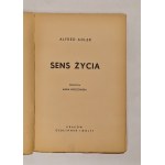 ADLER Alfred - SENS ŻYCIA