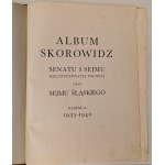 Album Skorowidz Senatu i Sejmu Rzeczypospolitej Polskiej oraz Sejmu Śląskiego kadencja 1935 - 1940 ILUSTRACE
