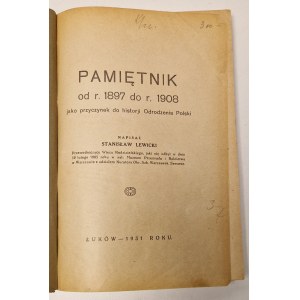 LEWICKI St. - PAMIĘTNIK, MAŁACHOWSKI-ŁEMPICKI St. - STRĄCONE KORONY