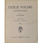 BACZYŃSKI Julian - DZIEJE POLSKI ILUSTROWANE Tomy I-II (komplet) Wyd. 1920