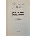 CHURCHILL Winston S. - DRUGA WOJNA ŚWIATOWA Tomy I-VI (komplet) Wyd. I