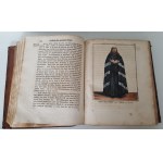 HELYOT Historia zgromadzeń zakonnych i wojskowych Leipzig 1753 - komplet tablic w kolorze BARDZO RZADKIE!
