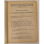 Książka adresowa członków Związku Żyd. Stowarzyszeń Humanitarnych B'nei B'rith w Rzeczypospolitej Polskiej w Krakowie. Kraków 1937