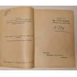 Heinrich Antoni (Tonny) - Szlaki Wodne Polski, Warszawa 1935
