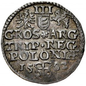 Stefan Batory 1576-1586, Trojak 1582, Olkusz.