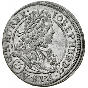 Silesia, Joseph I 1705-1711, 3 krajcars 1710 FN, Wroclaw.