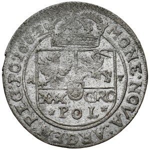 Jan II Kazimierz 1649-1668, Tymf 1663 A-T, Lwów.