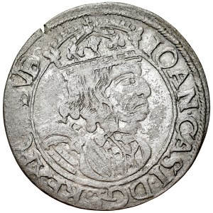 Jan II Kazimierz 1649-1668, Szóstak 1661 GB-A, Lwów.