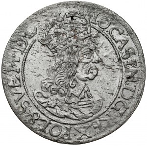 Jan II Kazimierz 1649-1668, Szóstak 1662 A-T, Kraków.