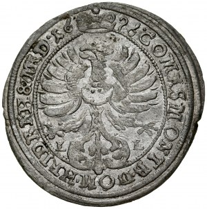 Silesia, Duchy of Württemberg-Olesnica, Chrystian Ulrich 1668-1704, 3 krajcars 1696 L-L, Olesnica.