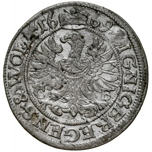 Silesia, Duchy of Legnicko-Brzesko-Wołowskie, Chrystian 1639-1672, 3 krajcary 1669 C-B, Brzeg.