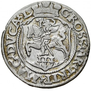 Sigismund II Augustus 1545-1572, Trojak 1564, Vilnius. L/L.