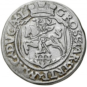 Zygmunt II August 1545-1572, Trojak 1564, Wilno. L/L.
