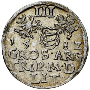 Stefan Batory 1576-1586, Trojak 1582, Vilnius.