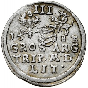 Stefan Batory 1576-1586, Trojak 1583, Wilno.