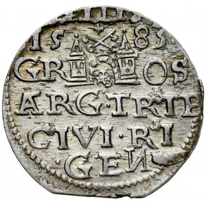 Stefan Batory 1576-1586, Trojak 1583, Ryga.