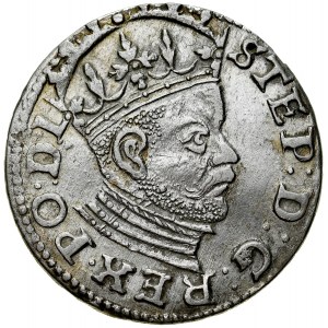 Stefan Batory 1576-1586, Trojak 1585, Ryga.