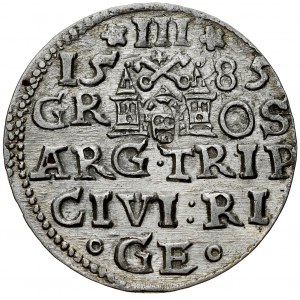 Stefan Batory 1576-1586, Trojak 1585, Ryga.