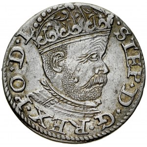 Stefan Batory 1576-1586, Trojak 1585, Riga.