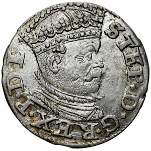 Stefan Batory 1576-1586, Trojak 1586, Riga.