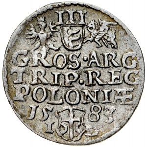 Stefan Batory 1576-1586, Trojak 1583 I-D, Olkusz.
