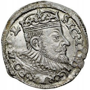 Zygmunt III 1587-1632, Trojak 1593, Wilno.