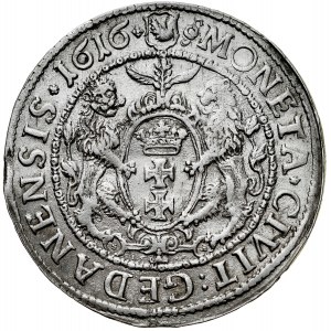 Zygmunt III 1587-1632, Ort 1616 S-A, Gdańsk.