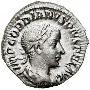 Rzym, Gordian III 238-244, Denar. DIANA LVCIFERA.