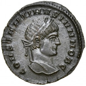 Rzym, Konstantyn II 317-340, Zredukowany follis 320-321, Siscia.