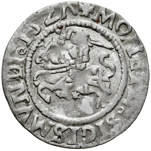 Sigismund I. der Alte 1506-1548, Halbpfennig 152Λ, Vilnius.