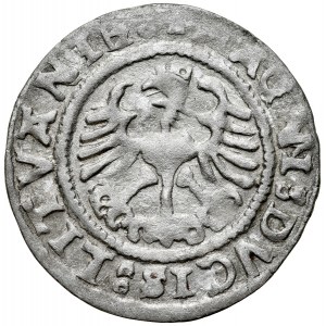 Sigismund I. der Alte 1506-1548, Halbpfennig 152Λ, Vilnius.