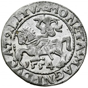 Sigismund II Augustus 1545-1572, Half-penny 1554, Vilnius, R.
