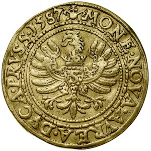 Ducal Prussia, George Frederick 1578-1603, Ducat 1587, Königsberg.