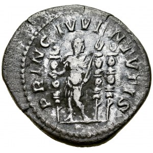 Rzym, Diadumenian 217-218, Denar. PRINC IVVENTVTIS. R.