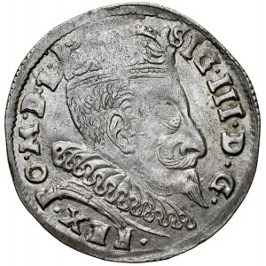 Zygmunt III 1587-1632, Trojak 1596, Wilno.