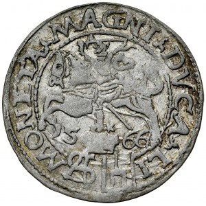 Zygmunt II August 1545-1572, Grosz na stopę polską 1566, Wilno.
