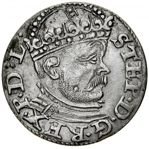 Stefan Batory 1576-1586, Trojak 1585, Ryga.