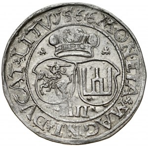 Zygmunt II August 1545-1572, Czworak 1566, Wilno. L/LITV