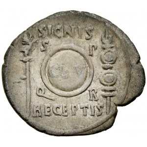 Rzym, Roman Republic, Denar 19 r. p.n.e., Octavianus August.