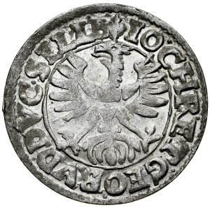 Silesia, Duchy of Legnicko-Brzesko-Wołowskie, Jan Chrystian and Jerzy Rudolf 1603-1621, 3 krajcary 1618 HR, Zloty Stok.