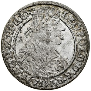 Silesia, Leopold I 1657-1705, VI krajcarów 1665 S-H, Wroclaw.