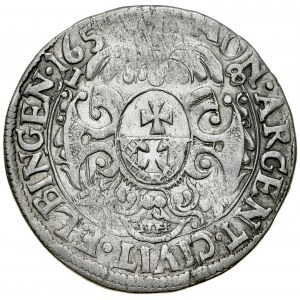 Karl X. Gustav 1655-1660, Ort 1657 N-H, Elbląg.