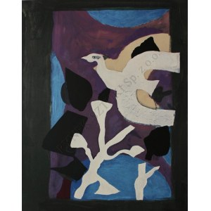 Georges Braque (1882-1963), Ptak i lotos (1963)