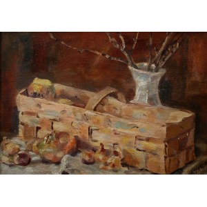 Stefan Szmaj (1893-1970), Still life with a bagpipe(1943)