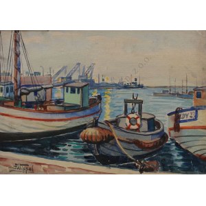 Antoni Wippel (1882-1969), Port w Gdyni