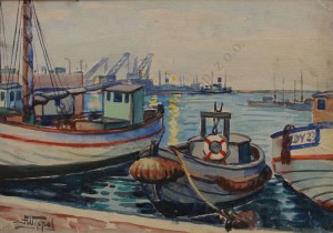 Antoni Wippel (1882-1969), Port w Gdyni