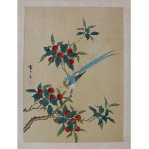 A.N.(Cina, XX secolo), Uccelli e fiori